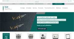 Desktop Screenshot of icav.es
