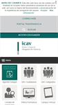 Mobile Screenshot of icav.es